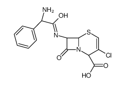 Δ-3-头孢克洛 结构式