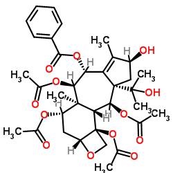 云南红豆杉酯甲 结构式