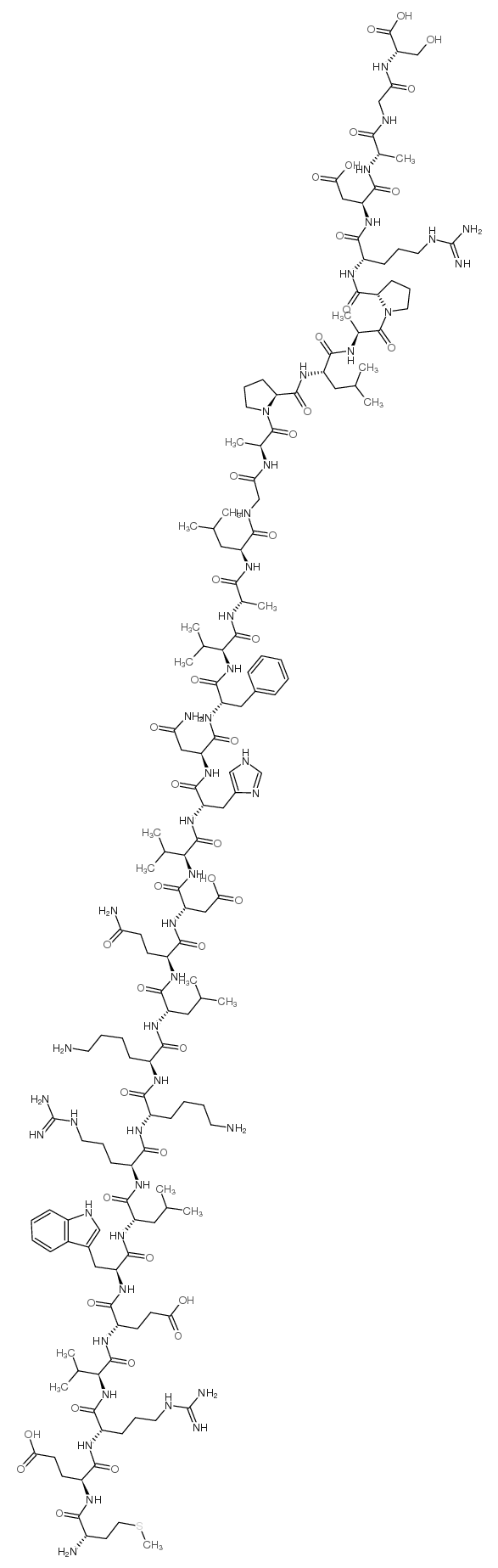 人甲状旁腺激素PTH (18-48) 结构式