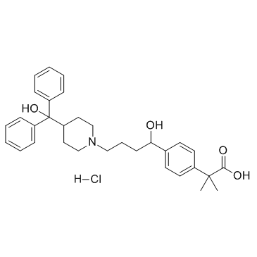 盐酸非索非那定 结构式