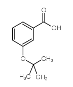 3-叔丁氧基苯甲酸 结构式