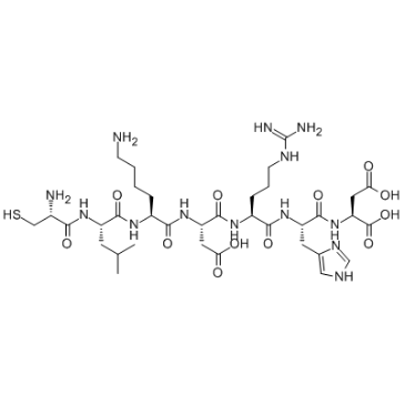 IFN-α受体识别肽1 结构式