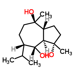 Teuclatriol 结构式