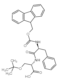 Fmoc-Phe-Ser(tBu)-OH 结构式