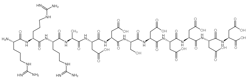 酪蛋白激酶II肽底物 结构式