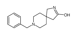 8-苄基-2,8-二氮杂螺[4.5]癸烷-3-酮 结构式