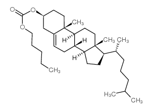 胆固醇戊基碳酸酯 结构式