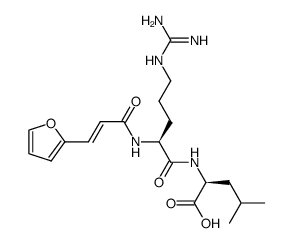 FA-精氨酰-亮氨酸-OH 结构式
