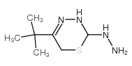 5-叔丁基-2-肼基-6H-1,3,4-噻二嗪 结构式