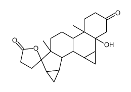 5β-羟基屈螺酮 结构式