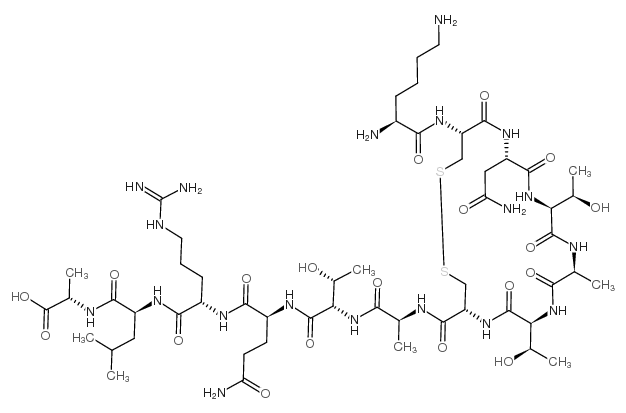人胰淀素(淀粉样肽)1-13 结构式