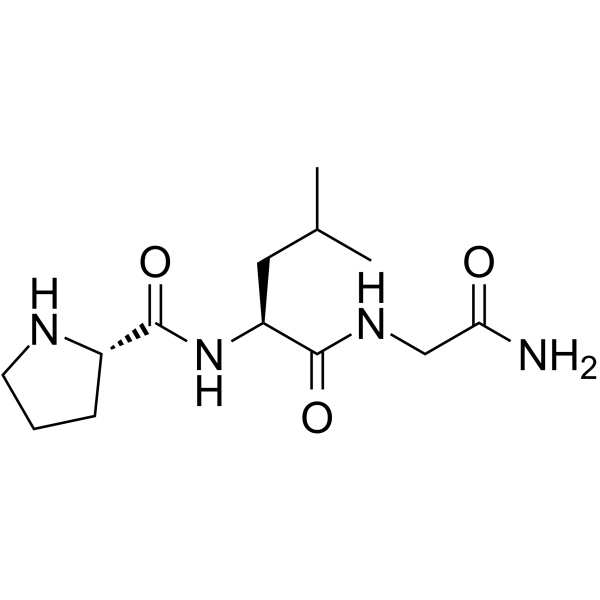 生化试剂H-Pro-Leu-Gly-NH? 结构式