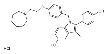 盐酸巴多昔芬 结构式
