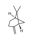 (+)-β-蒎烯 结构式