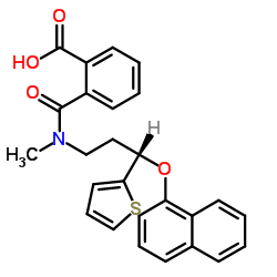 (S)-度洛西汀邻苯二甲酰胺 结构式