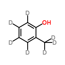 邻羟基甲苯-d7 结构式