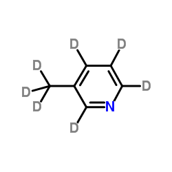 3-甲基吡啶-D7 结构式