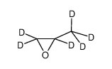 1,2-环氧丙烷-D6 结构式