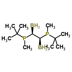 (S,S)-1,2-双[硼杂(叔丁基)甲基膦]乙烷 结构式