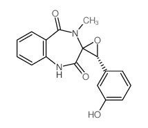 Cyclopenol 结构式
