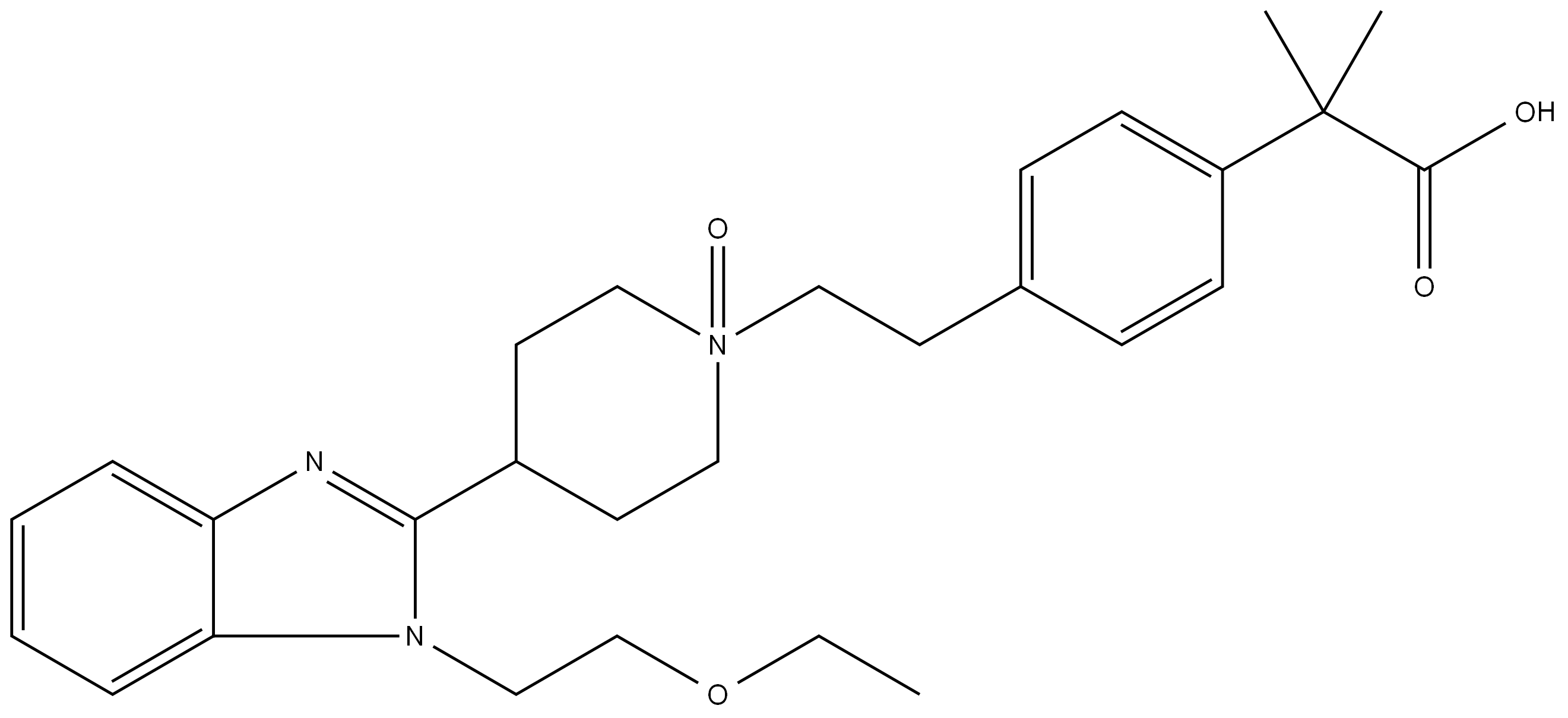 比拉斯汀氮氧化物 结构式