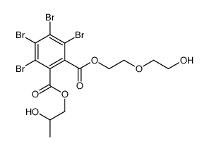 四溴苯二甲酸-2-(2-羟基乙氧基化)乙基-2-羟基丙基酯 结构式