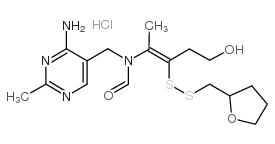 盐酸呋喃硫胺 结构式