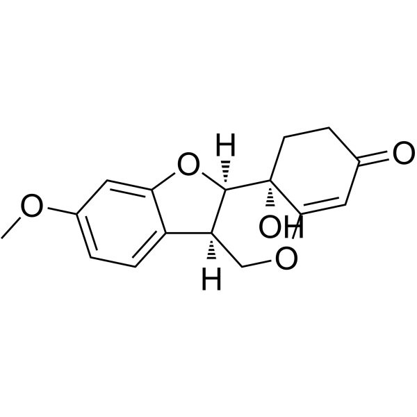 1,11B-二氢-11B-羟基美迪紫檀素 结构式