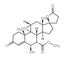 6β-羟基依普利酮 结构式