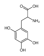 6-羟基-DL-多巴 结构式