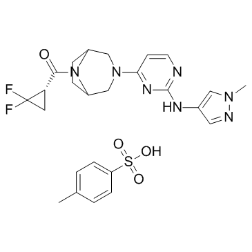 PF-06700841对甲苯磺酸酯 结构式