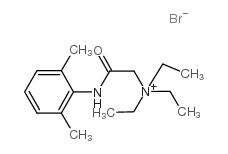 利多卡因 N-乙基溴 结构式