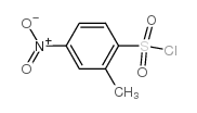 2-甲基-4-硝基苯磺酰氯 结构式