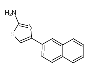 2-氨基-4-(2-萘基)噻唑 结构式