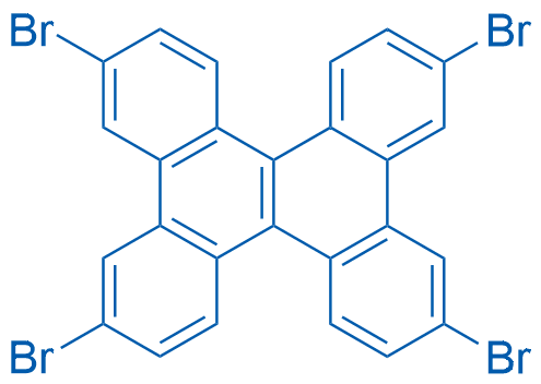 3,6,11,14-四溴二苯并[a,c]苯并菲 结构式
