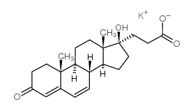 坎利酸钾 结构式