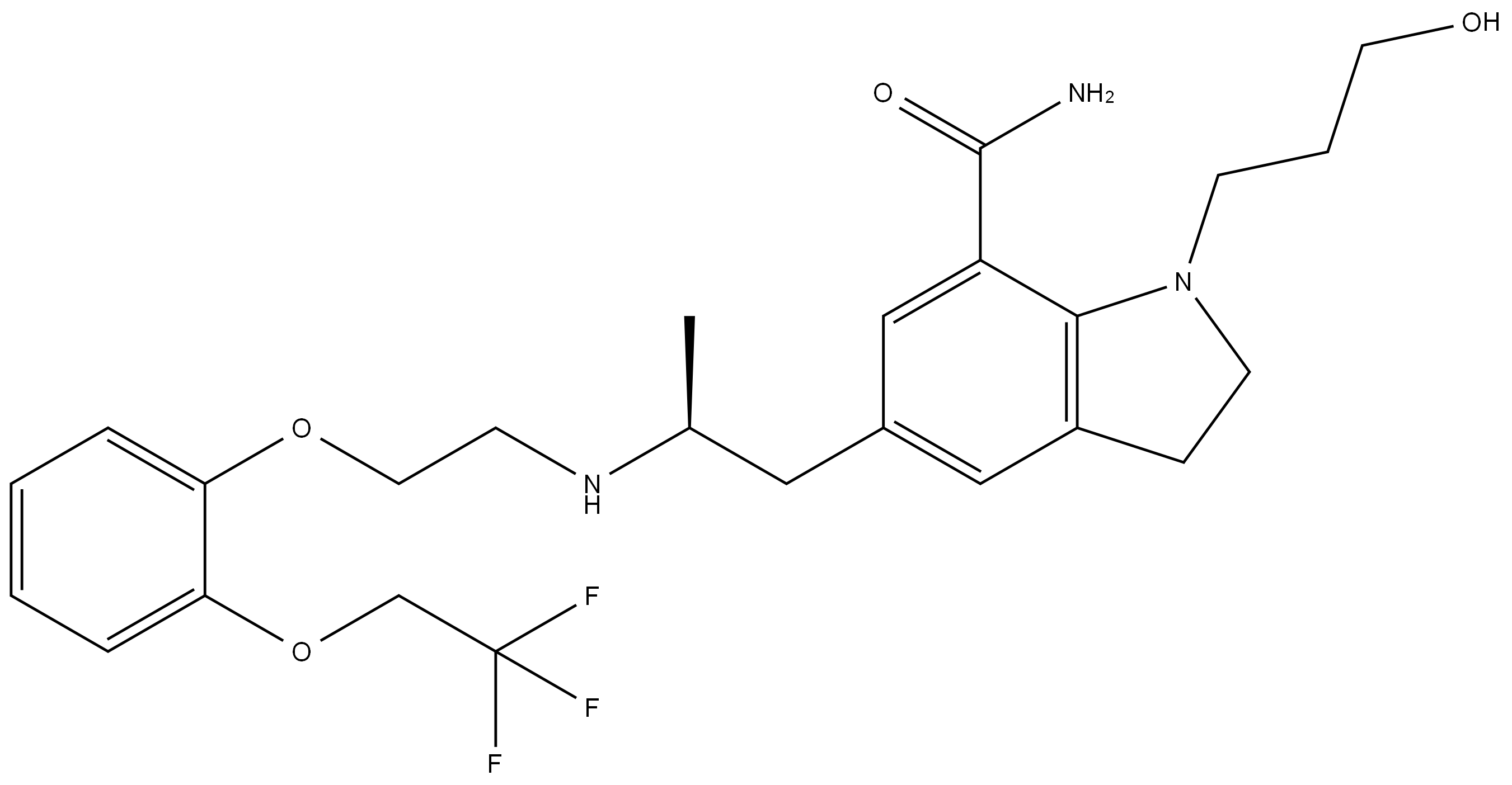 西洛多辛杂质3 结构式