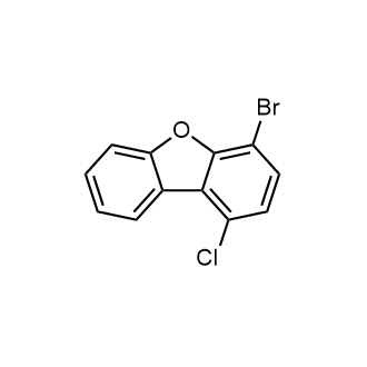 4-溴-1-氯二苯并[b,d]呋喃 结构式