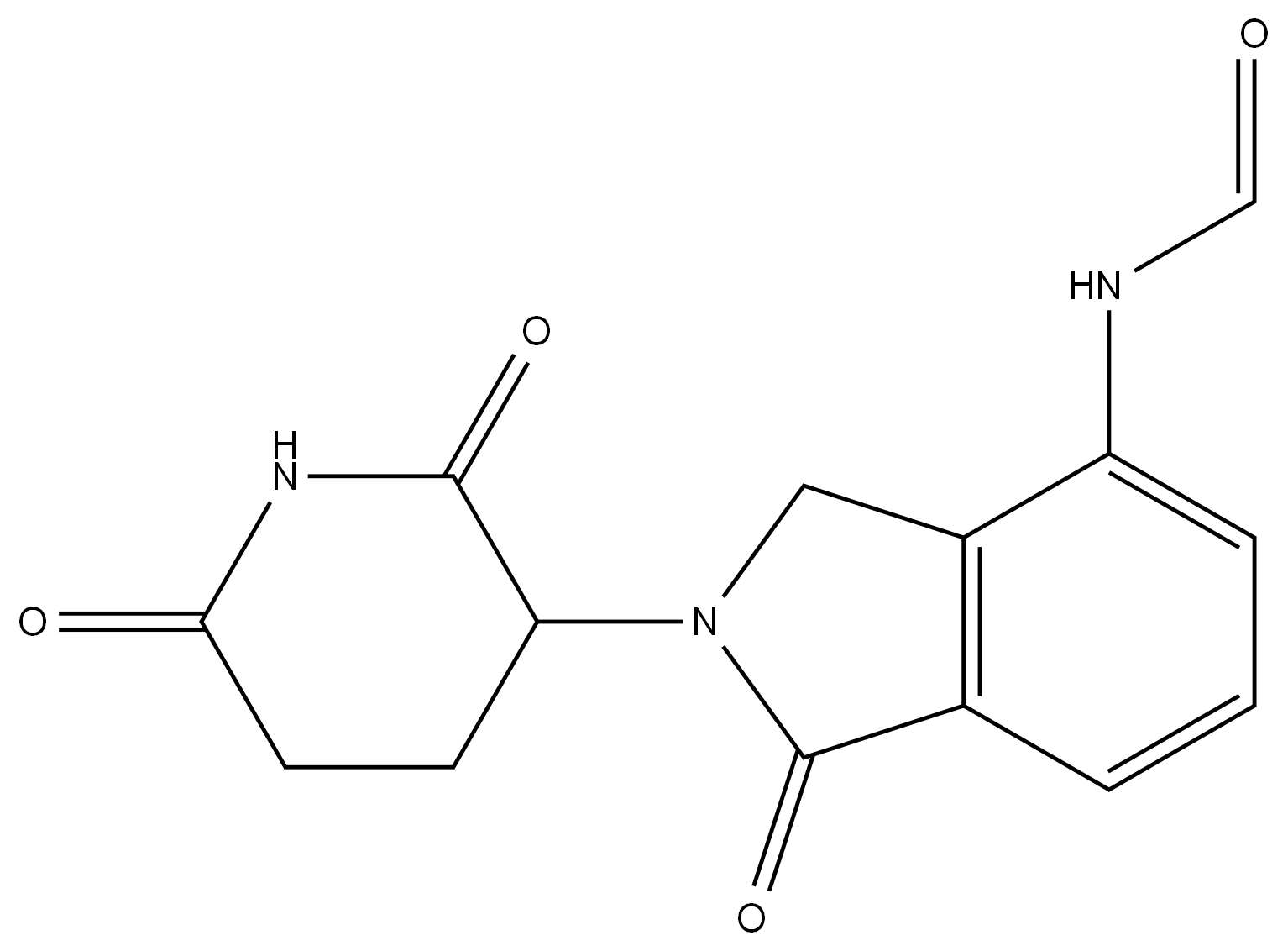 N-甲酰来那度胺 结构式