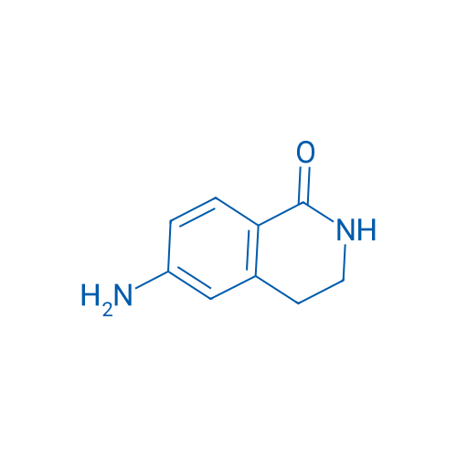 6-氨基-3,4-二氢异喹啉-1(2H)-酮 结构式