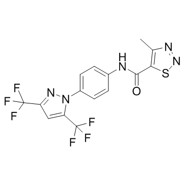 化合物YM-58483 结构式