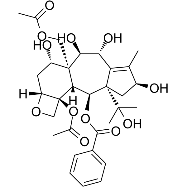 13-O-去乙酰基红豆杉醇 Z 结构式