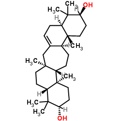 千层塔烯二醇 结构式