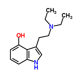4-羟基二乙基色胺 结构式