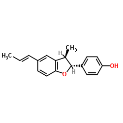 (+)-Conocarpan 结构式
