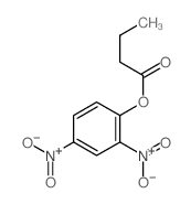 2,4-二硝基苯酚丁酸酯 结构式