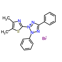 溴化噻唑蓝四氮唑 结构式
