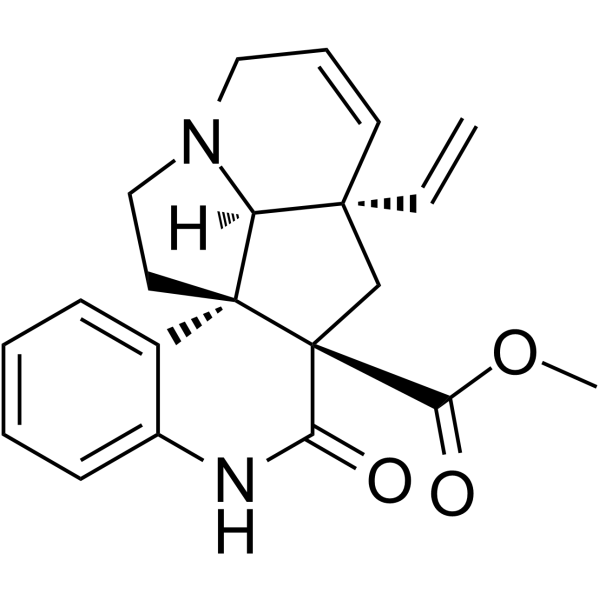 攀援山橙碱 结构式