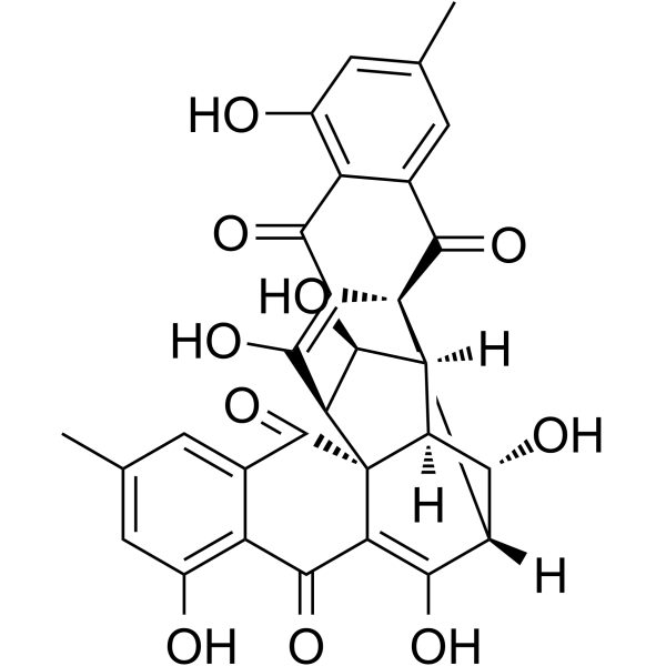 细皱青霉素 结构式