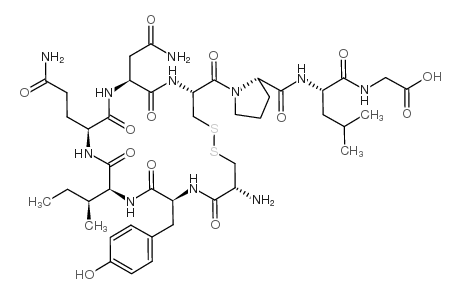 9-甘氨酸-缩宫素 结构式